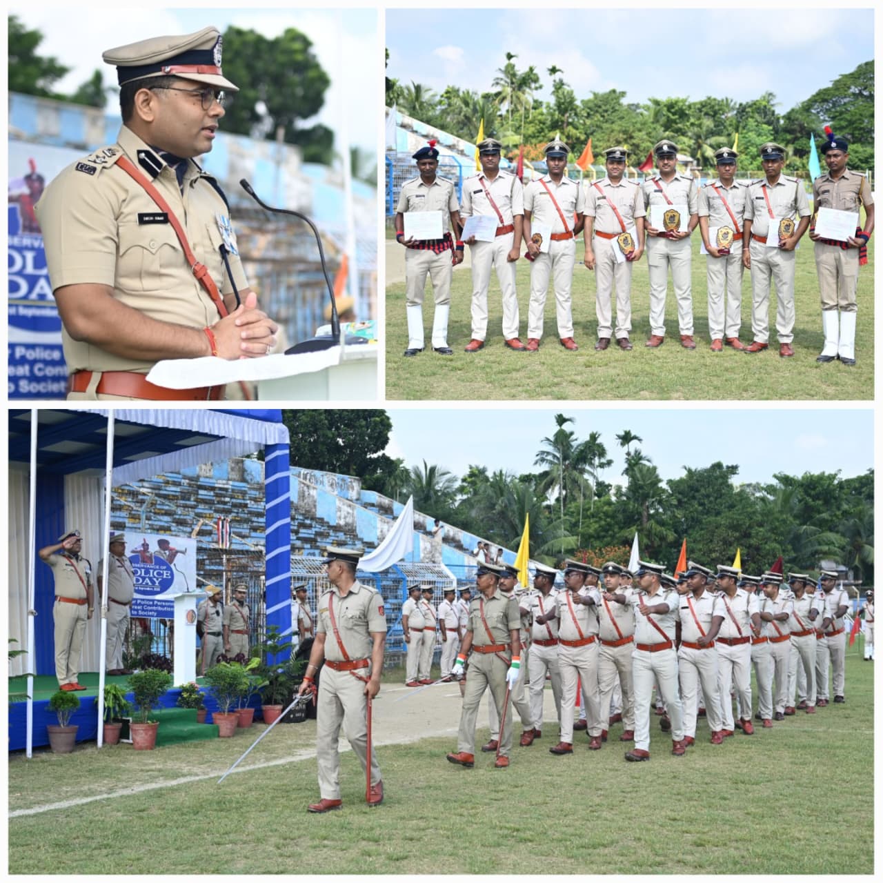 Celebration of Police Day with grandeur!